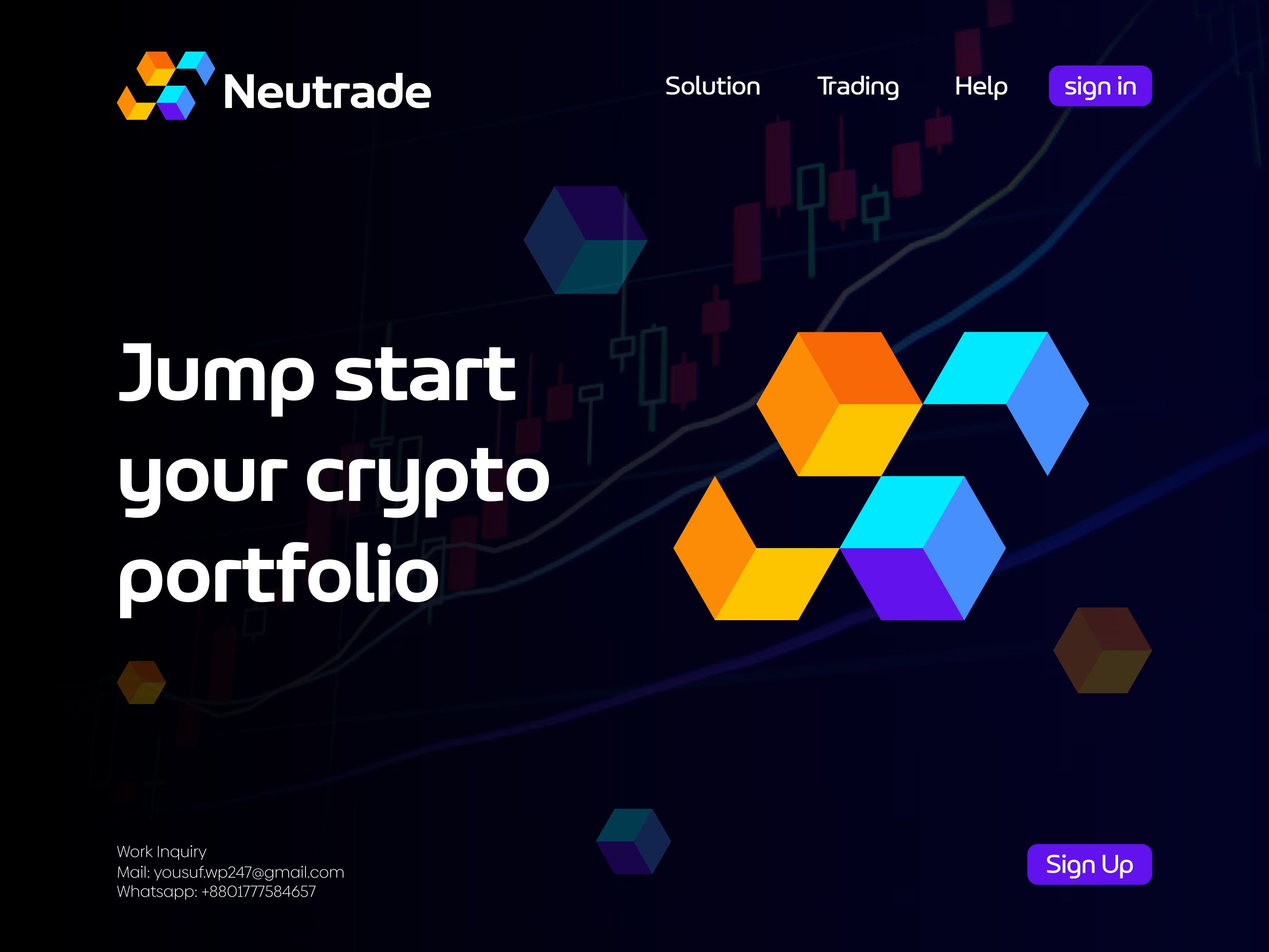 Crypto Trading Logo Design by Sumon Yousuf on Dribbble