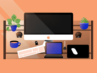 Workspace Illustration design illustration illustration art illustrationformotion mograph motion motion graphics motiongraphic motiongraphics schoolofmotion