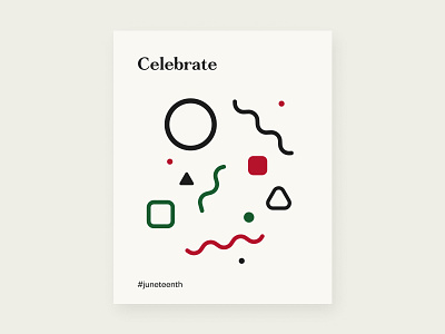 Celebrate design illustration