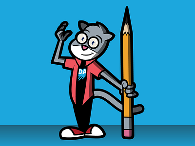 Cat Guy cartoon cat character design