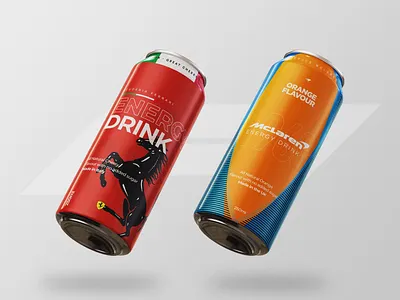 WHAT IF... F1 ENERGY DRINK branding can design energy drink ferrari formula 1 formula e formula1 graphic design illustration logo mclaren product product design typography