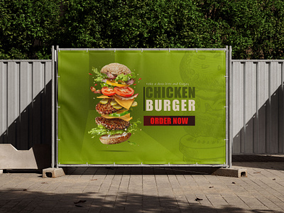 Simple, Bold, and Effective Billboard & Banner Ads b banner design bold branding food banners graphic design typography