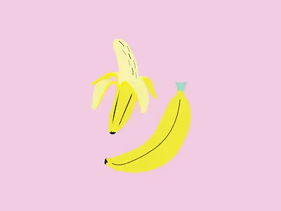 Banana Cutie artwork children book illustration design illustration vector vector art