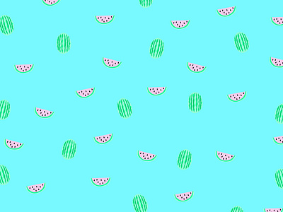 Watermelon Cutie Pattern artwork children book illustration design fine art illustration pattern stationery design vector