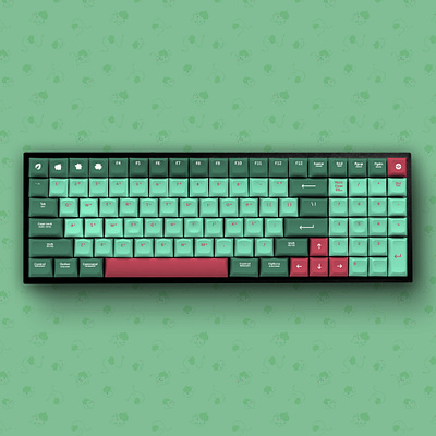 KEYBOARD CUSTOMIZER Pokemon bulbasaur brand design bulbasaur gen 1 grass keyboard keyboard mechanical leaf machanical pokemon