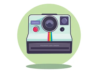 poloroid illustration poloroid vector
