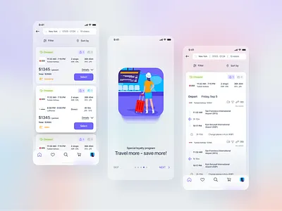 Travel app app concept dribbble illustration mobile mobile app ui ui ux uiux