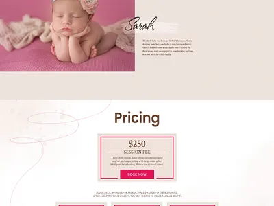 NewBorn website design