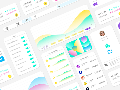 Daily UI :: 066 / Statistics app branding daily100challenge dailyui dailyui066 dailyuichallenge design exchange finance financial icon logo statistic statistical statistics ui uidesign ux uxuidesign web