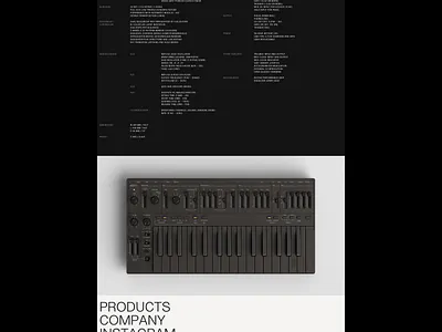 Superlative music synthesizer ui ui design ux ux design website