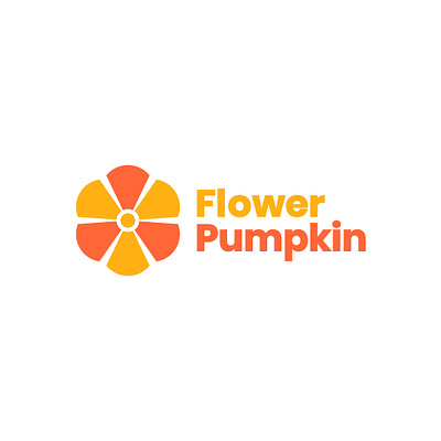 Flower Pumpkin brandidentity branding designer designer logo forsale hendytn logo logodesign logodesigner