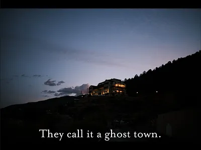 Ghost Town layout photograhy
