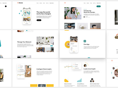 Desana Website app design app website brand design brand designer brand identity home page light ui office space product design ui ui design ui designer ux web design web designer website