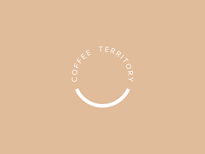 Coffee Territory/ Concept brand branding business circle coffee coffee shop coffeeshop design face friendly identity kind logo logotype place sign smile smiley face territory vector