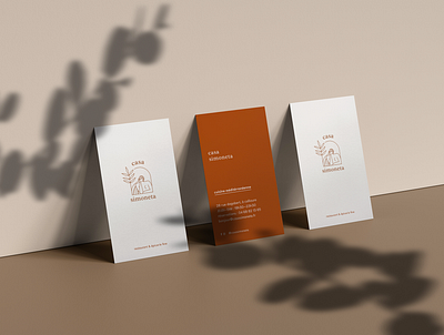 Casa Simoneta ⎥Business cards brand identity branding business cards businesscard food icon identity design illustration logo logo design mediterranean minimal restaurant restaurant branding restaurant logo ui vector