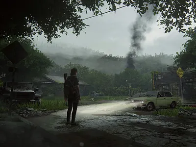 The last of us part 2 fun wallpaper - Ellie vs Жигули /Lada apocalypse ellie fun juguli lada lada2103 lada2106 lastofus part2 the last of us thelastofus2 wallpaper жигули