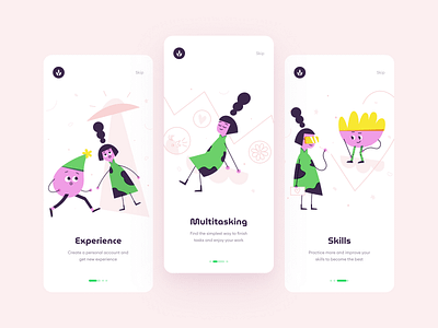 Introducing Knick-knack Illustrations app application craftwork design illustration svg ui vector walkthrough web