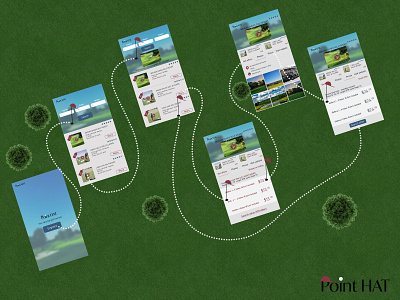 UI app design "Point HAT" branding design graphicdesign logo photoshop ui uiux uiuxdesign ux