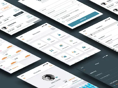 Mobile App for Tutors Portal android app app design appdesign appdesigner appdevelopers appdevelopment appdevelopmentcompanies apple application application ui design development ui ux