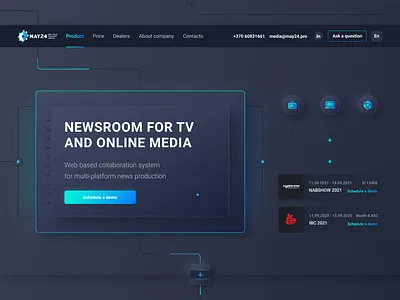 KarelinCC cpu design development main page may 24 site tv ui uiux ux web web design web site