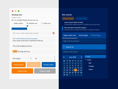 Citrus.Avalonia — Modern Desktop App Theme app application avalonia avaloniaui crossplatform dark design desktop dotnet flat light ui user interface