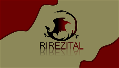 RIREZITAL Logo android corel draw coreldraw design design inspiration design logo designer illustration ios logo logo design logodesign logoinspiration logoinspire photoshop typography ui ux