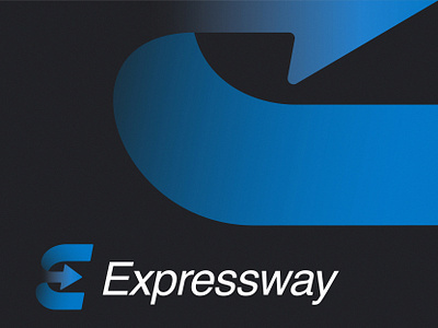Extra Version for Expressway arrow e logo mark symbol