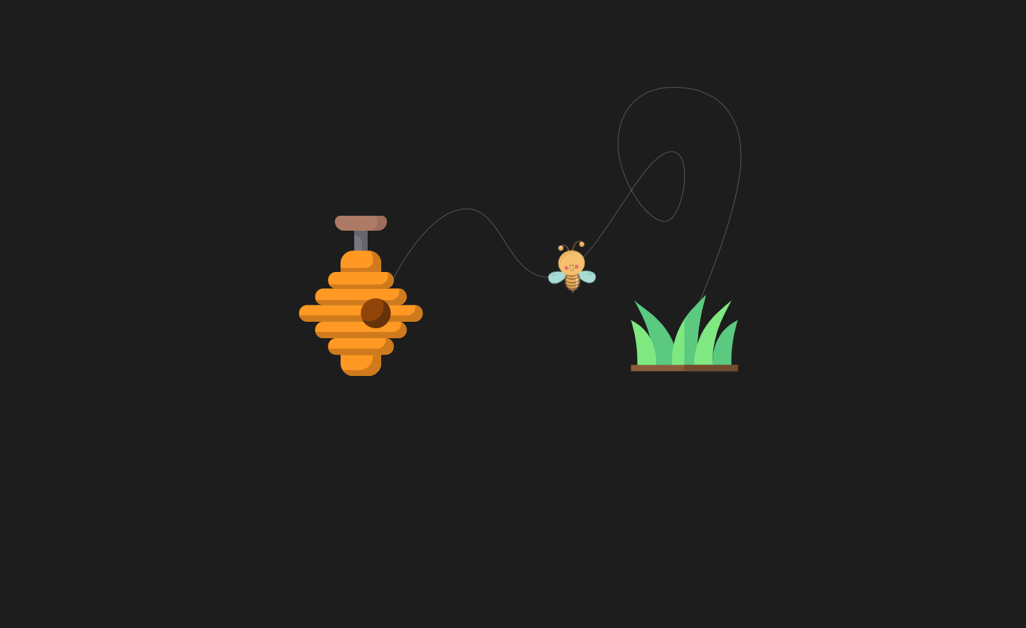 Bee Animation by Mara Barros on Dribbble