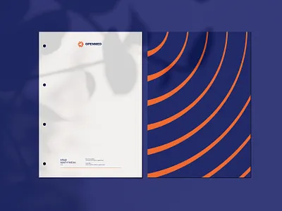 OpenMed Letter head association branding cooperation logo