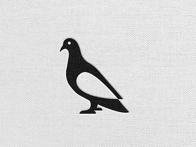 Pigeon Bird Logo branding design flat icon illustration illustrator logo logos logoshape minimal
