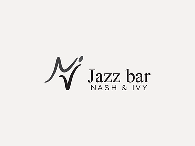 Nash & ivy - Jazz bar bar brand identity branding branding design jazz jazzbar logo typographic typography art