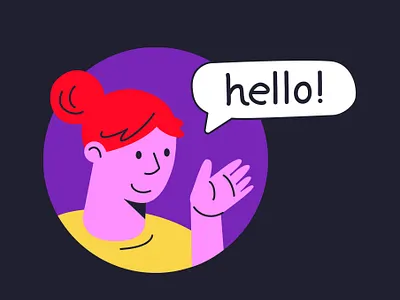 hello design identity illustration illustration art illustrations