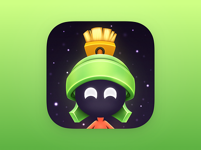 Stuart of Saturn - Apollo App Icon app icon icon icon design ios app icon marvin martian