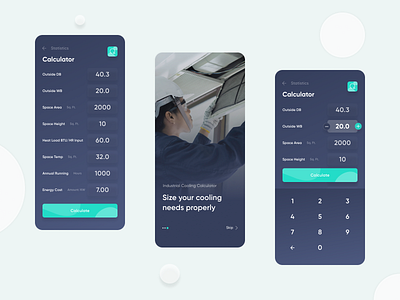 Friocal - Industrial Cooling Calculator #1 animation app branding design logo motion photoshop ui ui ux design ui design ux web website