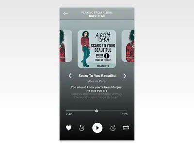 music player app UI design design figma musicapp ui uidesign uiux uiuxdesign webdesign