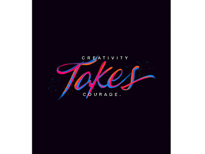 Digital Lettering colorful design digital art digitalart handlettering illustration ipad ipad pro ipadproart quote