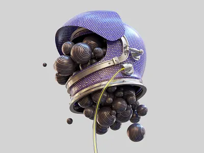 😯 3d abstract c4d design geometric illustration photoshop ux web