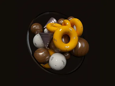 e 3d abstract c4d cinema 4d design geometric illustration photoshop web