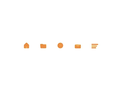Random Icons burger flat icon folder home icon iconography icons iconset mail minimalist minimalistic productivity random time ui uiux watch website website builder website design