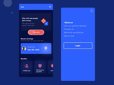 Game page android app appdesign dailyui design dribbble ios iosdesign typography ui uidesignpatterns webdesign websitedesign