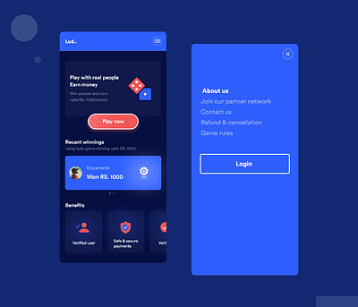 Game page android app appdesign dailyui design dribbble ios iosdesign typography ui uidesignpatterns webdesign websitedesign