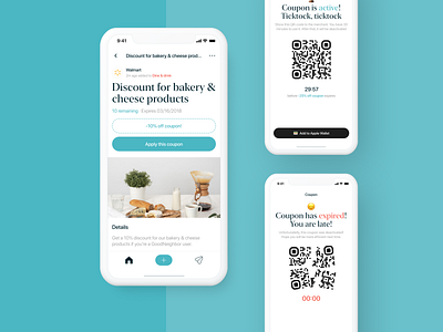 Goodneighbor - community IOS app. Exclusive discount coupons app community coupon design discount expired ios tiktok ui ux