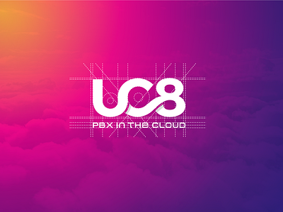 UC8 - Modern Logo Design for a Cloud Technology based Telecom Co app branding creative logo logo logo designer logo designers logo inspirations logodesign logos logotipo logotype logotype design logotype designer modern logo modern logo design modern logos technology logo typographic logo typography typography logo