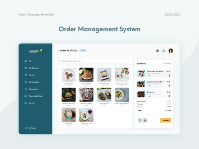 Order Management Till Dashboard | Merchant App | UX UI cashback dashboard dashboard design dashboard ui merchant order fulfillment order management orders responsive responsive design restaurant rewards till ui design ux design website website design