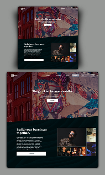 Landing Page Concept adobe xd designer landing page landing page design ui uiux uiux design ux web design