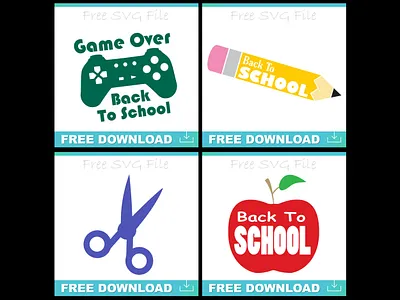 Back To School svg Files back to school clipart digital art school svg teacher