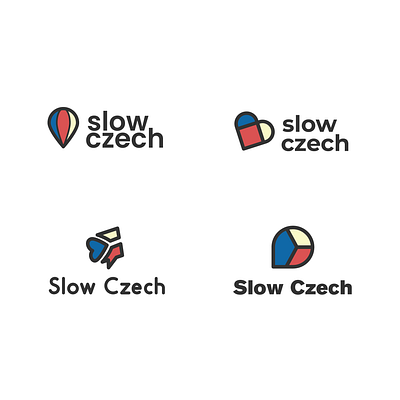 Slow Czech Logo Designs branding design graphic design logo logo design minimal vector