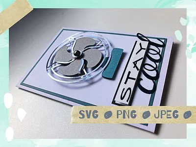 Vintage Fan SVG Design cricut file cut file decal design design drawing illustration png svg svg icons