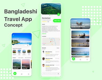 Bangladeshi Travel App Concept |Adobe XD 2020 app exploration bangladeshi app mobile app pixidiamond travel app travel app concept tricket booking ui ux design