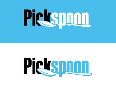 Pickspoon Blog blog logo design blogging branding design logo logo design logodesign logotype
